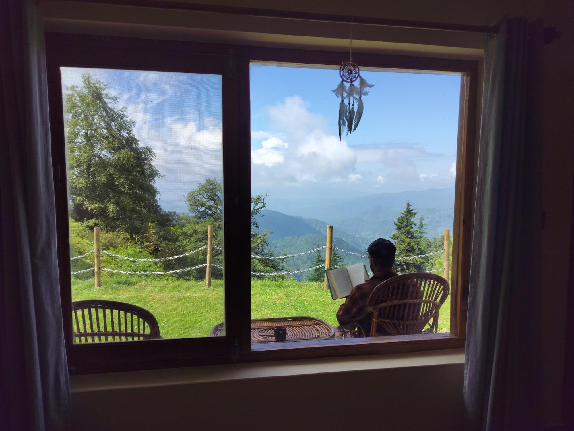 Simba Jungle Lodge, Binsar Wildlife Sanctuary Bagian luar foto