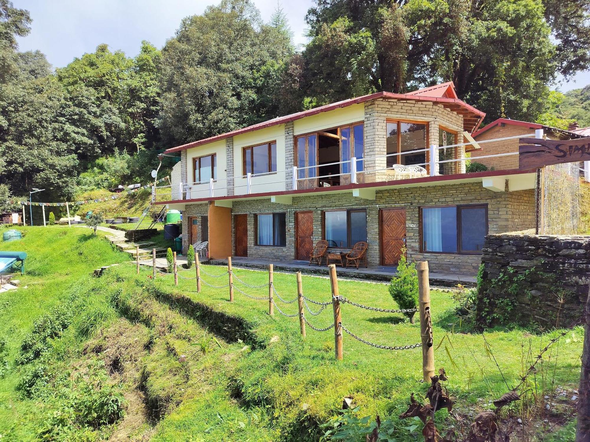 Simba Jungle Lodge, Binsar Wildlife Sanctuary Bagian luar foto